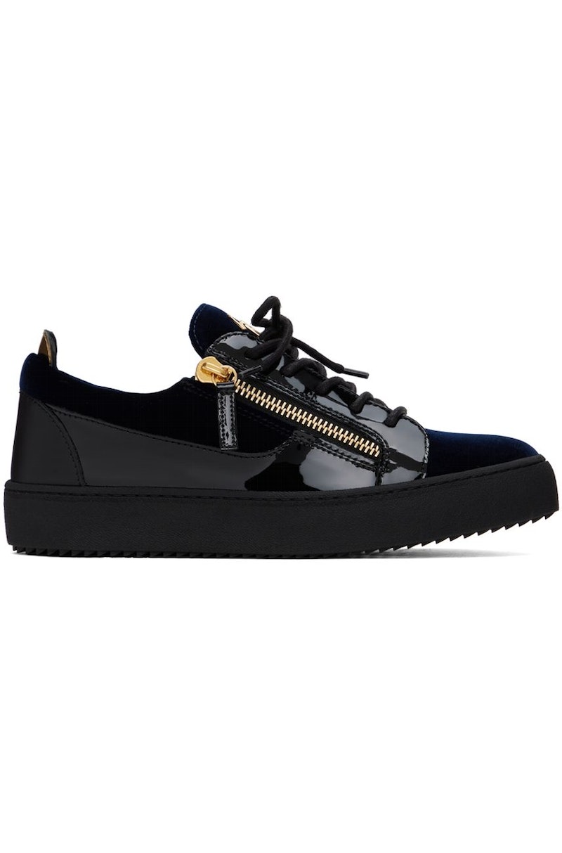 Zanotti Frankie Giuseppe Zanotti Velvet Sneakers Giuseppe Zanotti