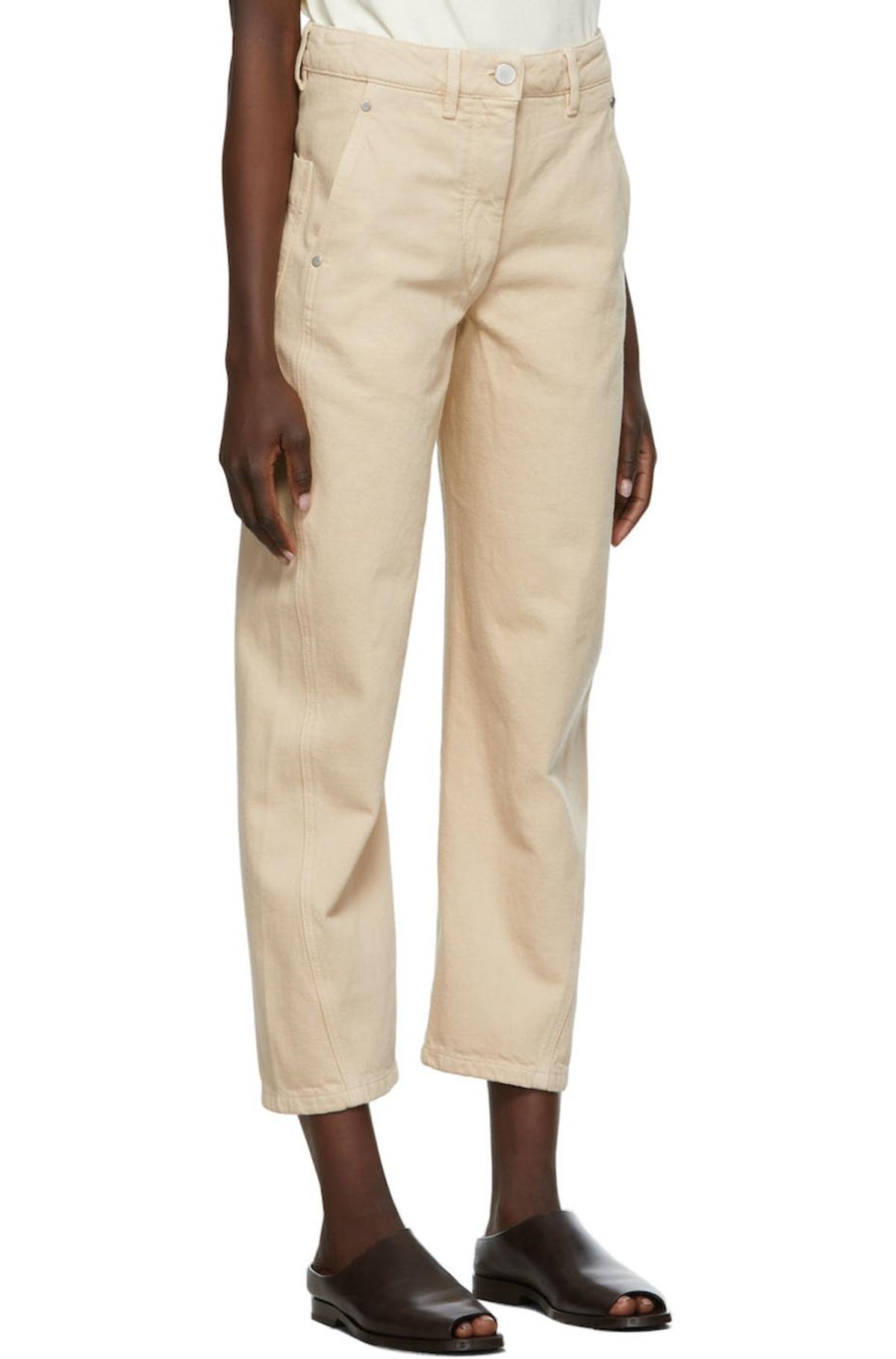 LEMAIRE Twisted Jeans - Beige | Garmentory