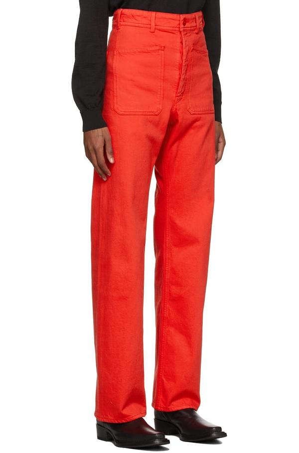 Lemaire Sailor Jeans - Red | Garmentory