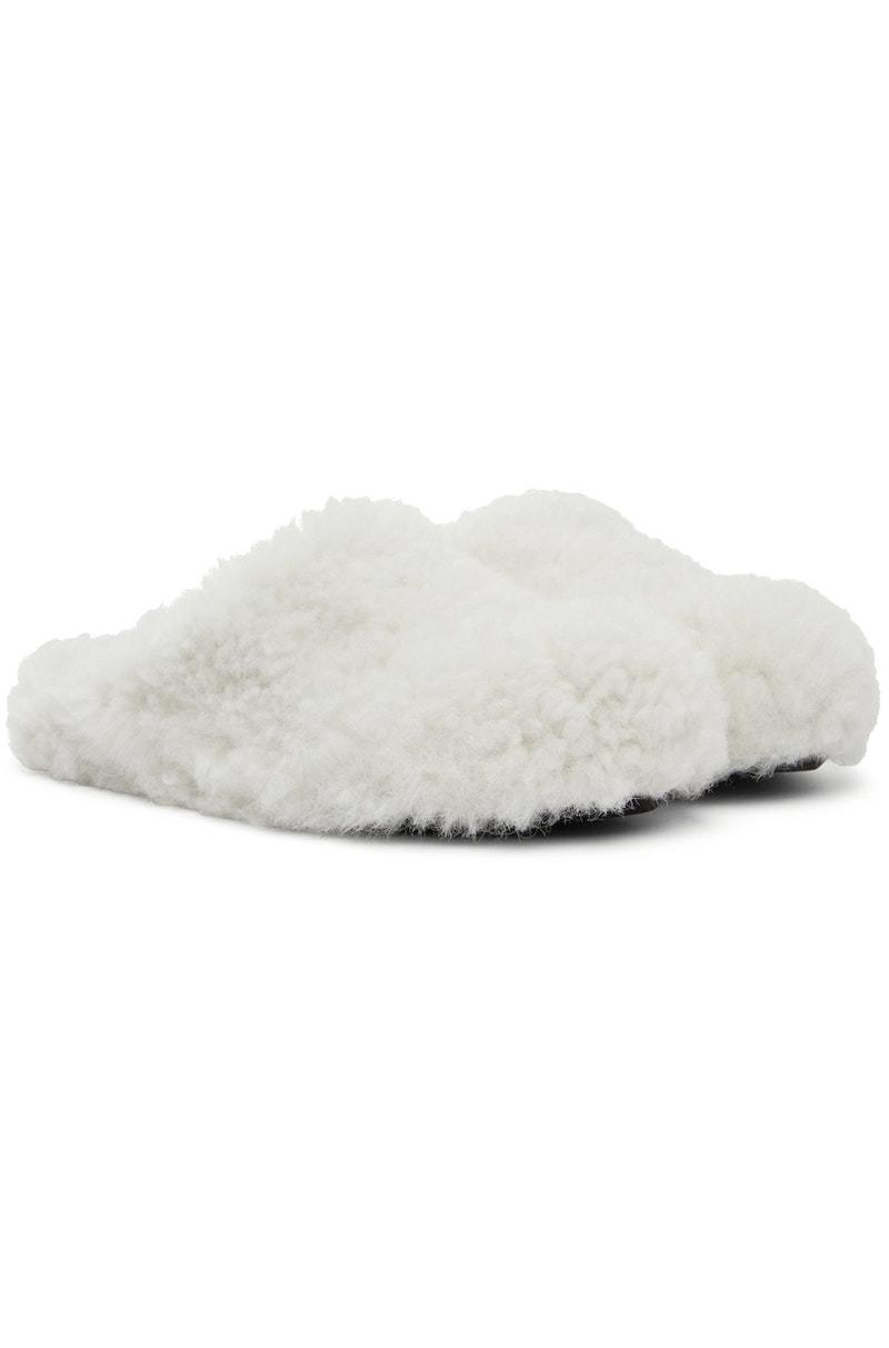 Marni White Shearling Fussbett Sabot Marni White Shearling Fussbett Sabot size EU 42 / US 9 | eBay main image 2