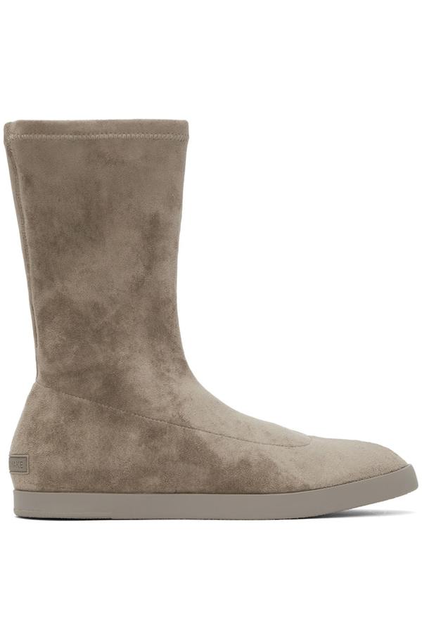 Issey Miyake United Nude Edition Skin Boots - Grey | Garmentory