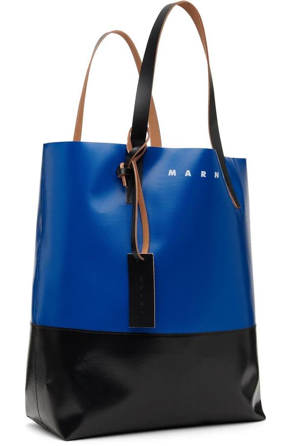 Marni Tribeca Tote - Blue/Black | Garmentory