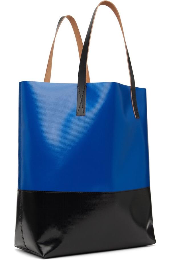 Marni Tribeca Tote - Blue/Black | Garmentory