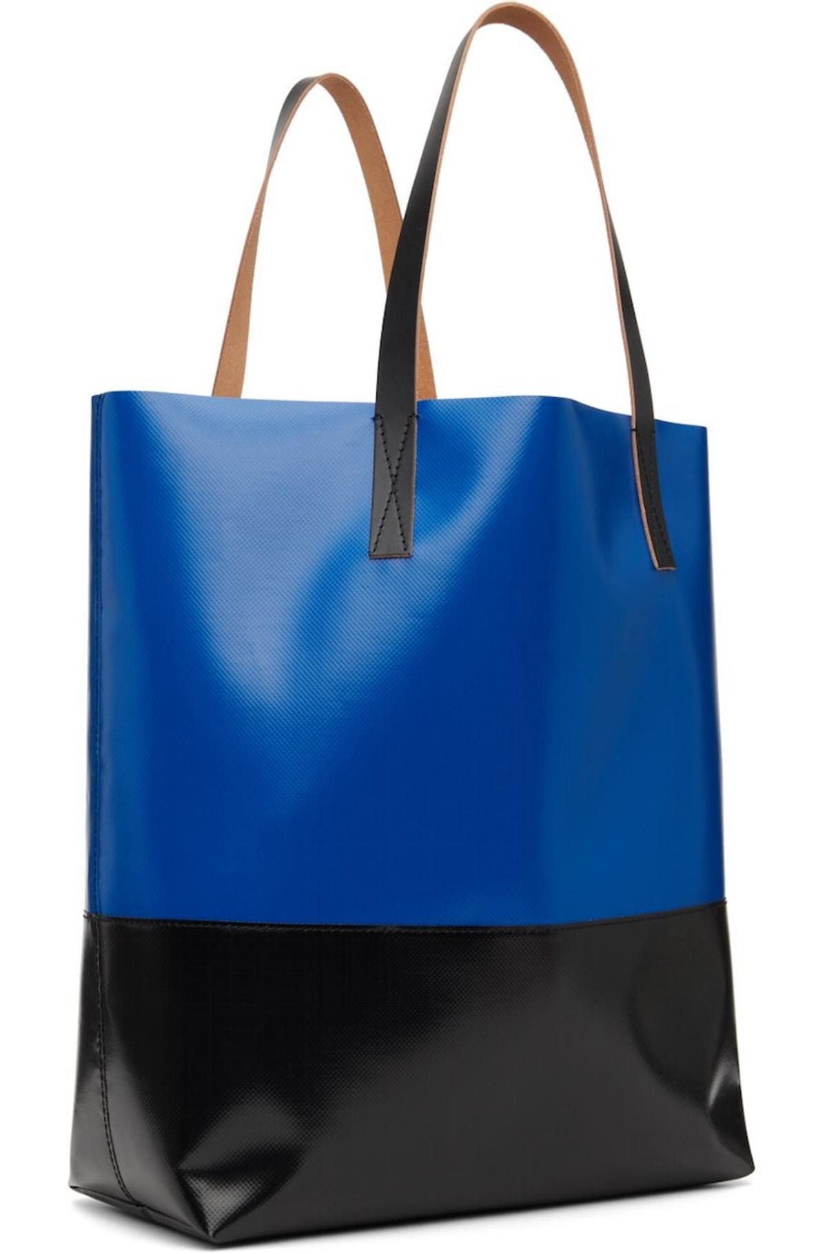 Marni Tribeca Tote - Blue/Black | Garmentory