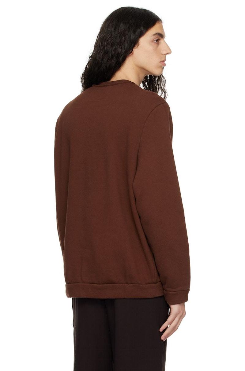 camiel fortgens CREWNECK BROWN