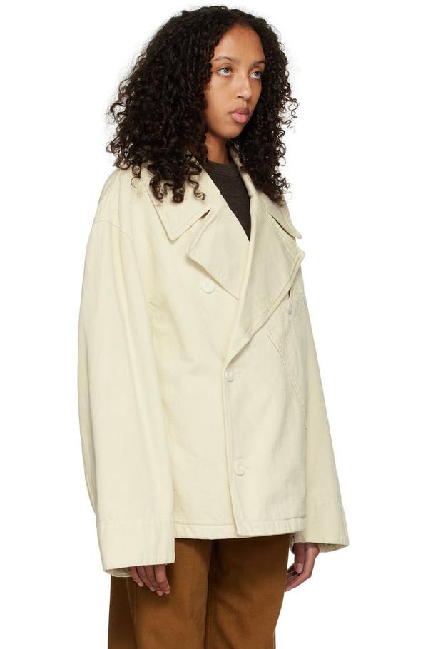 LEMAIRE Dispatch Denim Jacket - Off-White | Garmentory