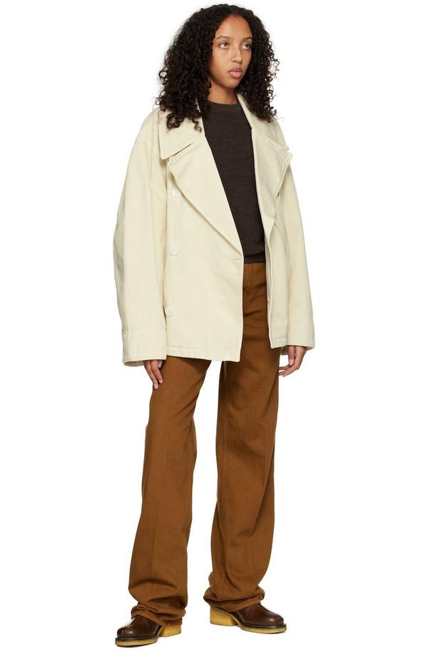 LEMAIRE Dispatch Denim Jacket - Off-White | Garmentory
