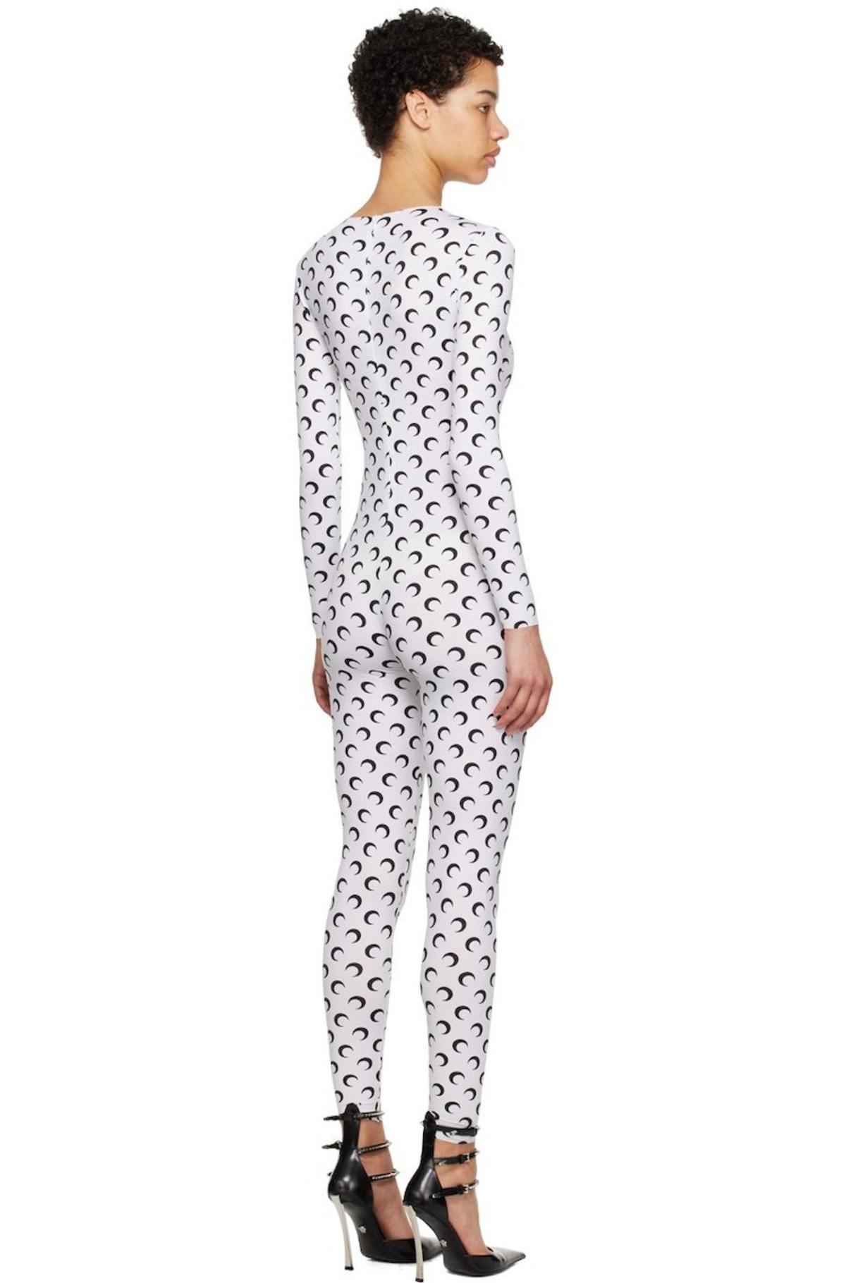 MARINE SERRE WHITE LINE Ｓ/M Moon Top White Line MARINE SERRE | Blondie Shop