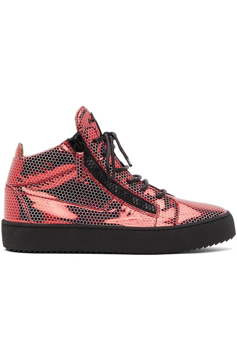 Giuseppe Zanotti Paisley Print Sneakers