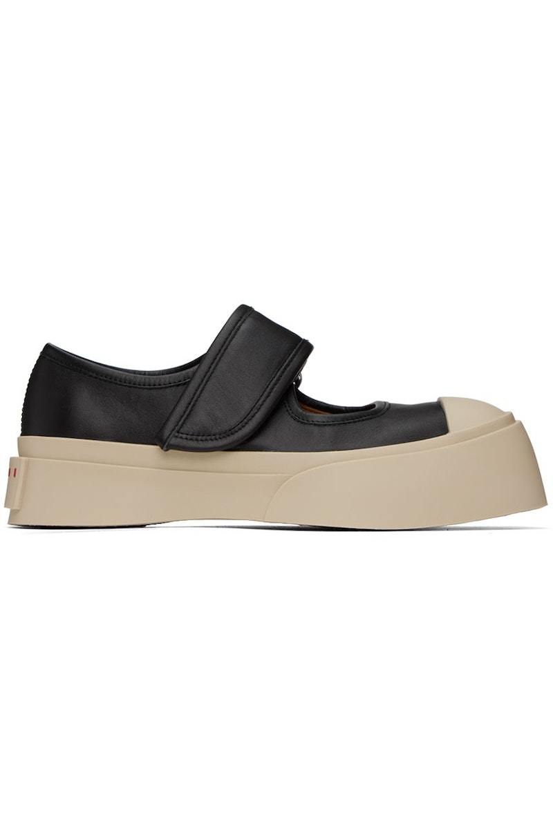 Marni Pablo Mary Jane Sneakers - Black | Garmentory