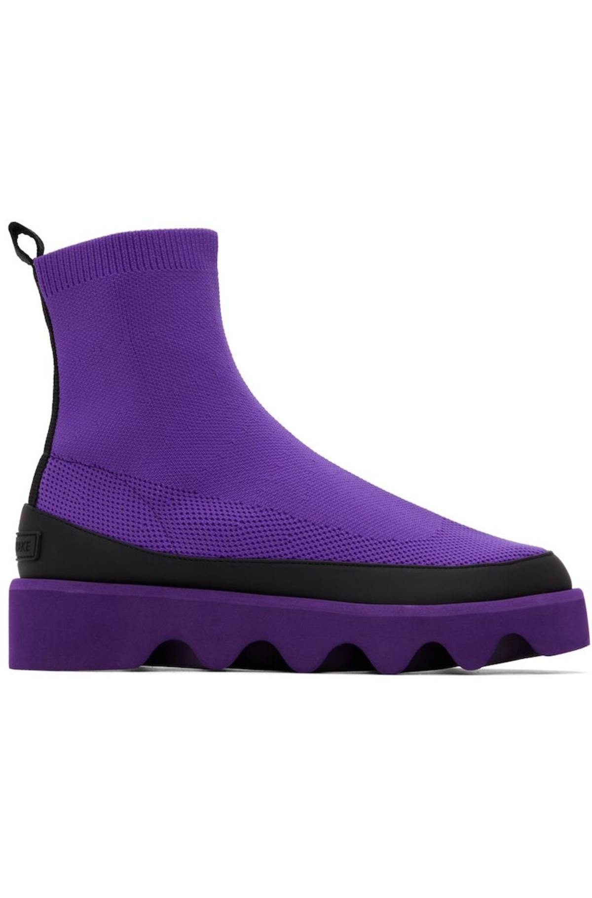 Issey Miyake United Nude Edition Bounce Fit-3 Boots - Purple