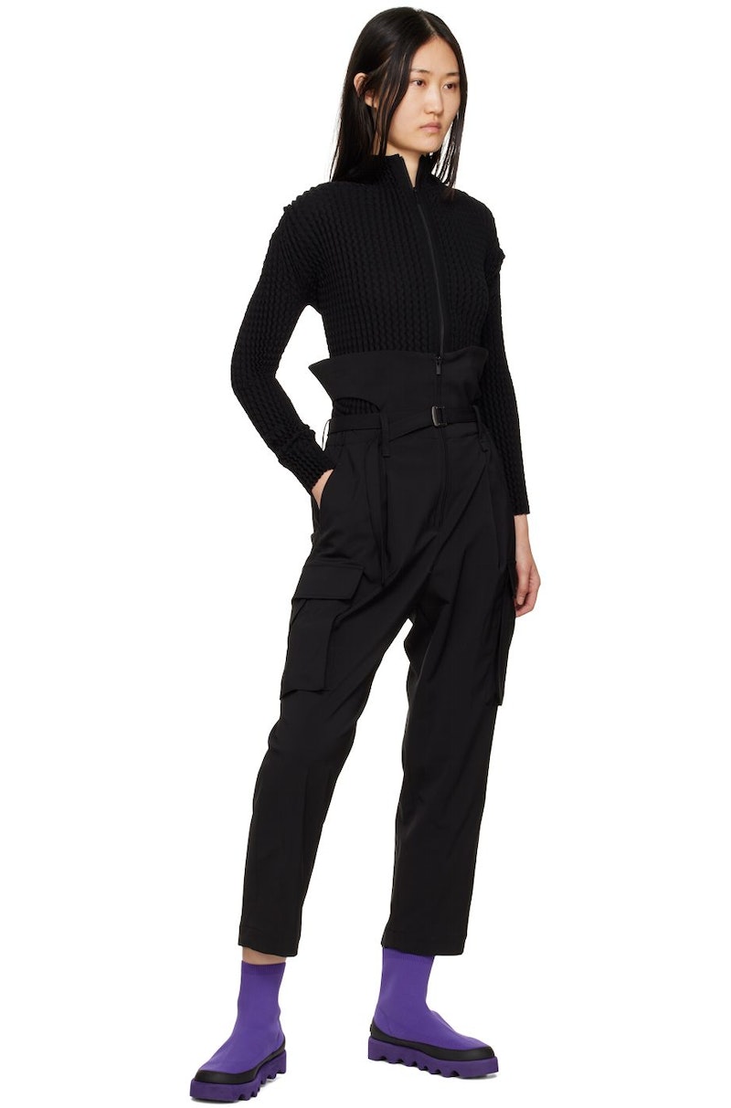 Issey Miyake United Nude Edition Bounce Fit-3 Boots - Purple