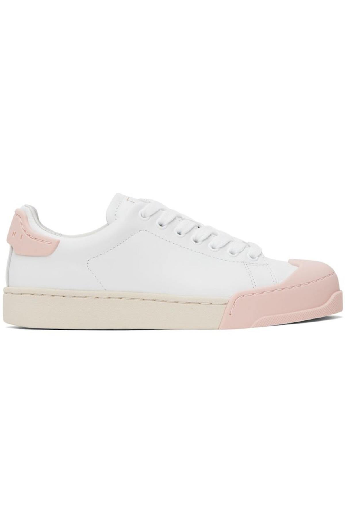 【MARNI】送料/関税込 DADA BUMPER SNEAKERS Marni Dada Bumper Sneakers - Lilly White/Light Pink | Garmentory