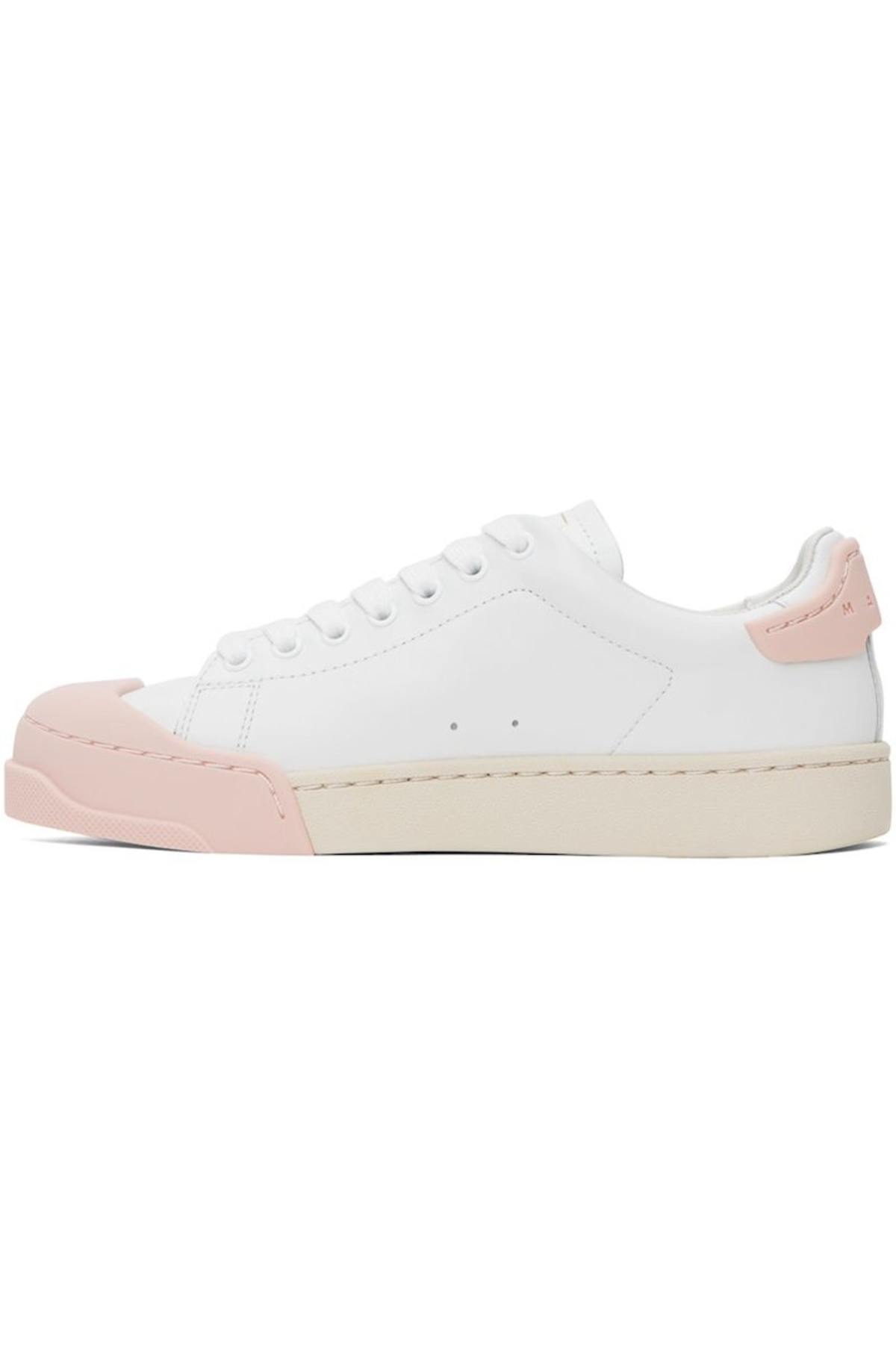 【MARNI】送料/関税込 DADA BUMPER SNEAKERS Marni Dada Bumper Sneakers - Lilly White/Light Pink | Garmentory