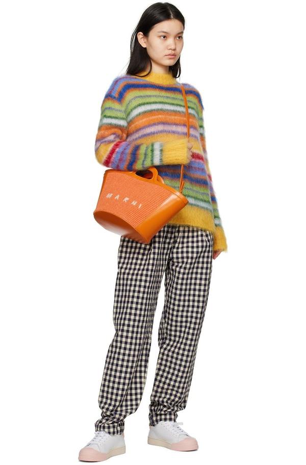 Marni Dada Bumper Sneakers - Lilly White/Light Pink | Garmentory