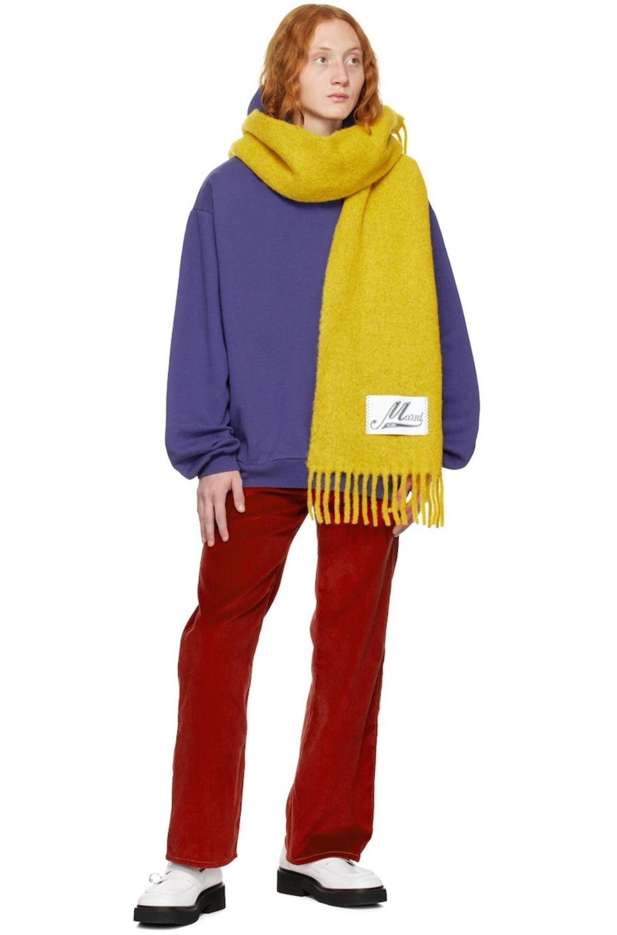 Marni Brushed Scarf - Sun | Garmentory