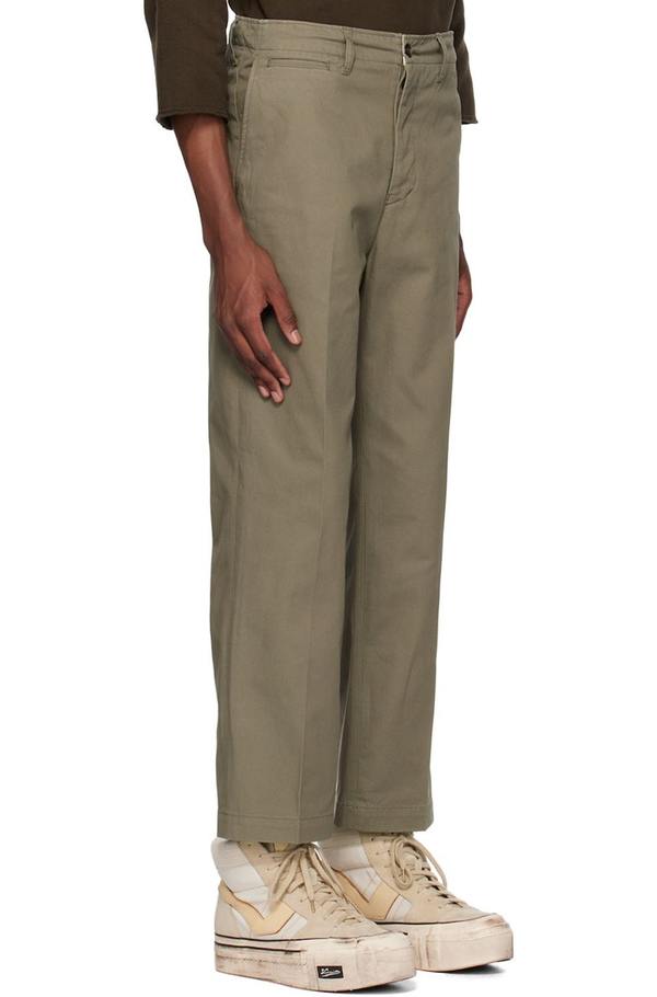 Visvim Field Chino Trousers - Gray | Garmentory