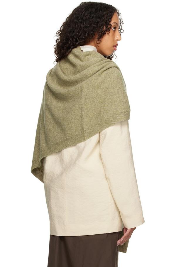 LEMAIRE Wrap Scarf - Green | Garmentory