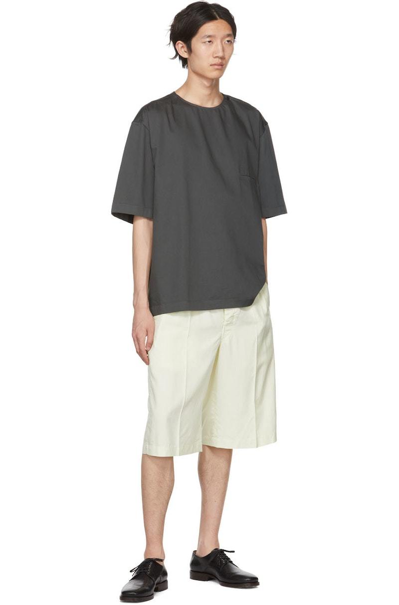 LEMAIRE Easy Shorts - Yellow | Garmentory