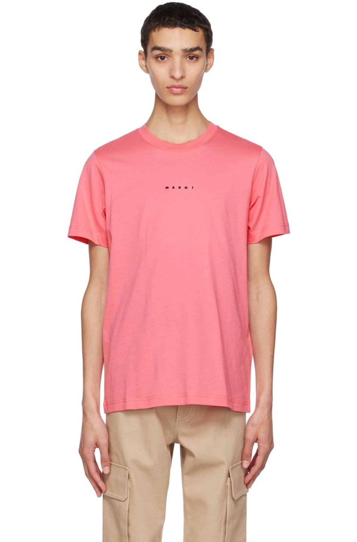 Tシャツ・カットソー MARNI Women Tunic Tops THJE0333P3USS018CRC29 PINK マルニ MARNI Tシャツ カットソー オーガニックコットン ピンク