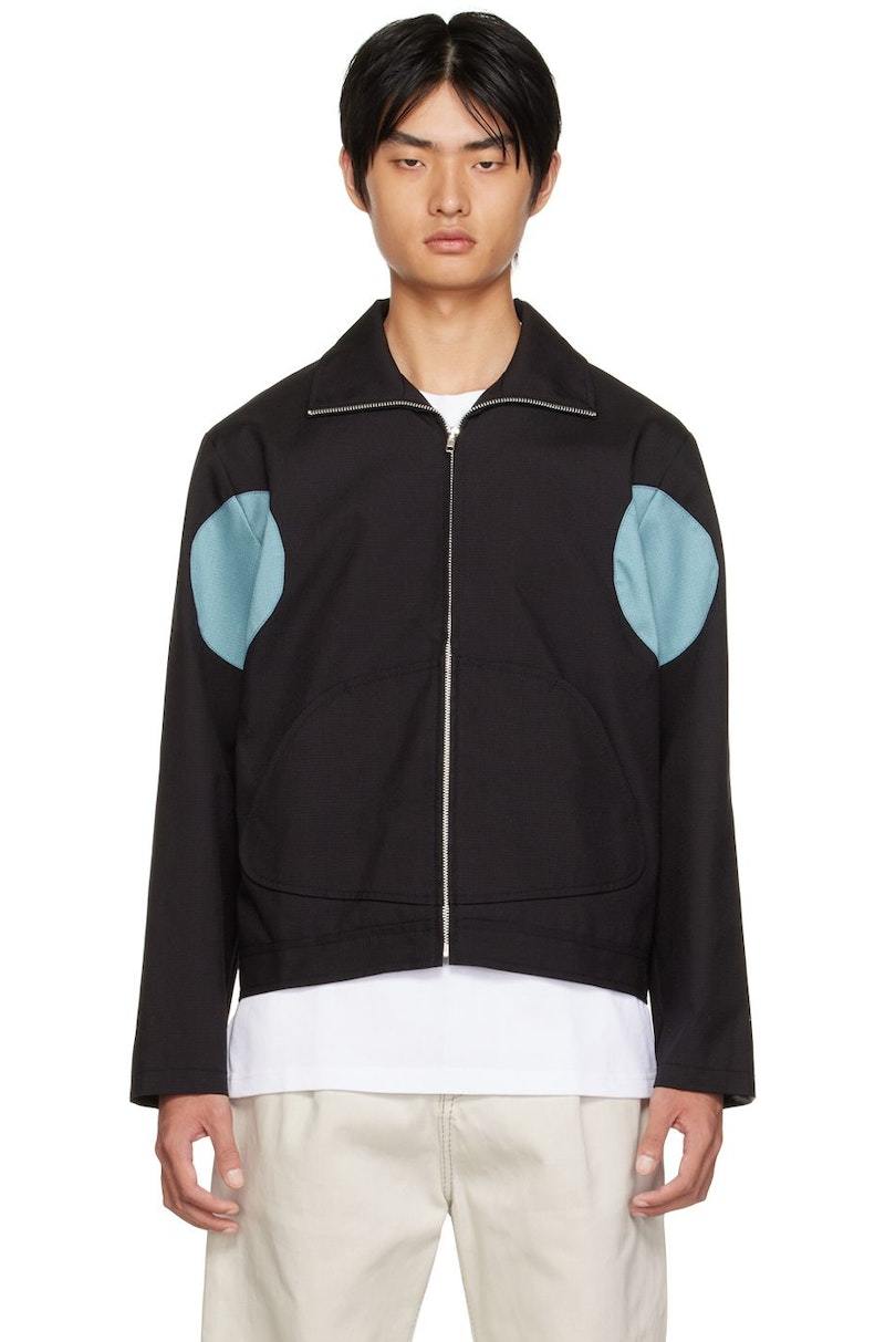 AFFXWRKS Black & Blue Work Jacket - Black | Garmentory