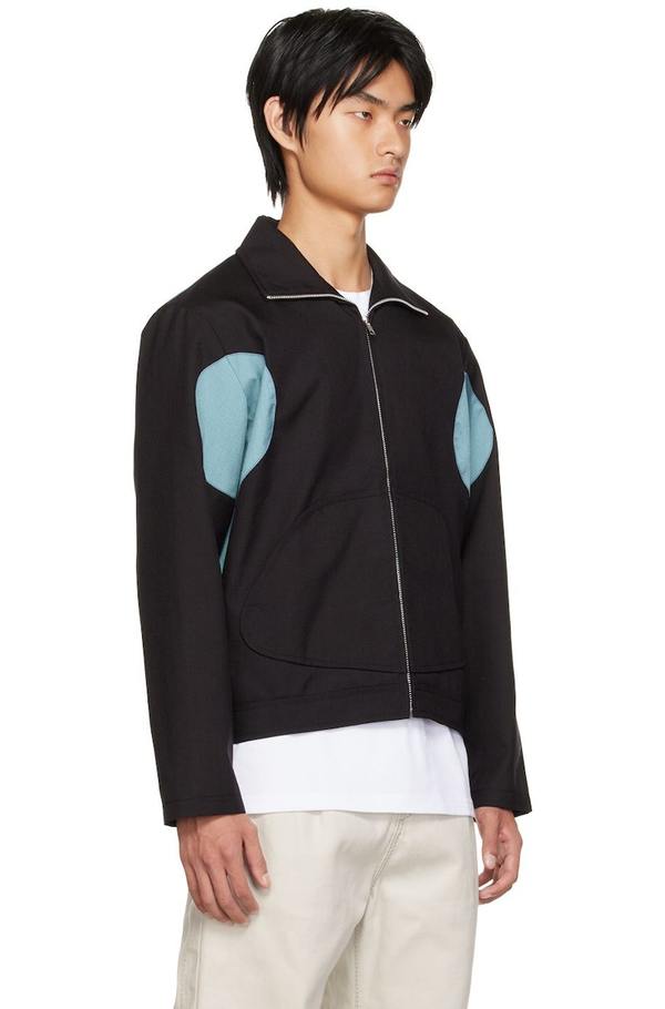 AFFXWRKS Black & Blue Work Jacket - Black | Garmentory