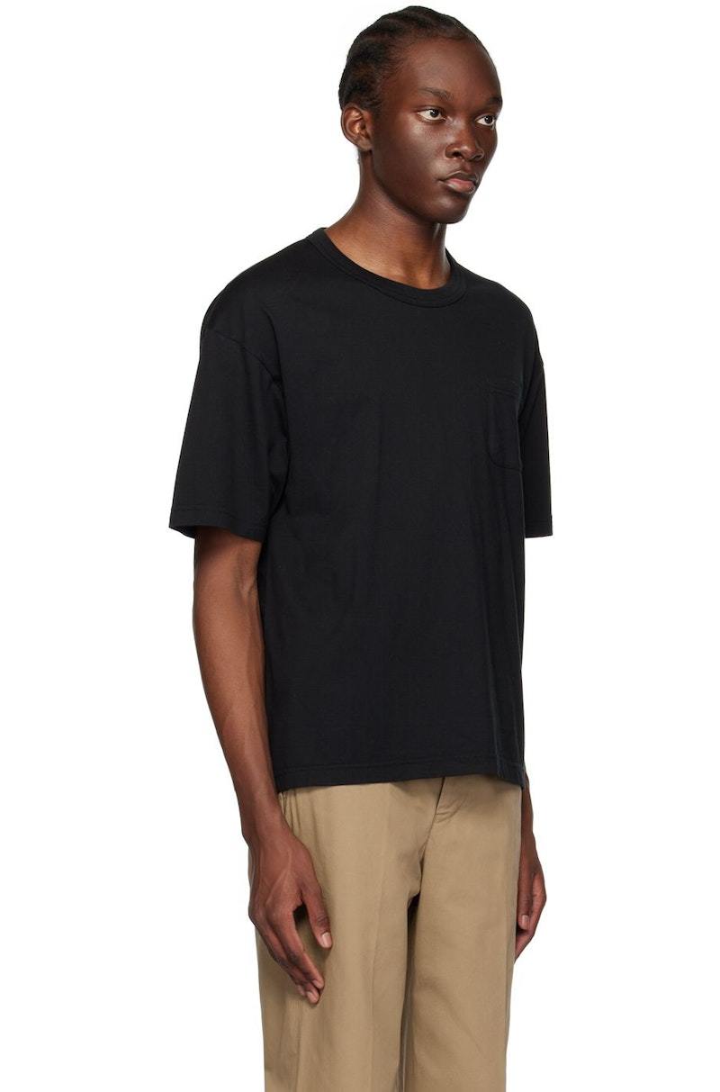 Tシャツ・カットソー VISVIM Men T Shirts Visvim Men's Harmonized Jumbo T-Shirt in Black Visvim