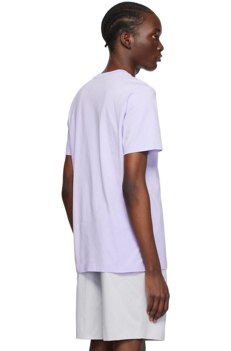 Marni Purple Printed T-Shirt - Thistle | Garmentory