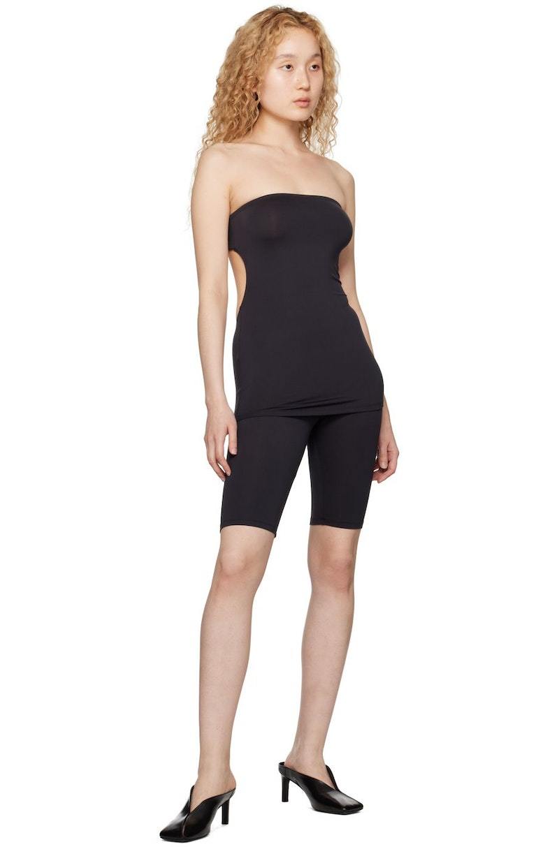 ISSEY MIYAKE 23SS 完売 FLUIDITY TUBE TOPS Skin-Tube-Top-in-Black-by-