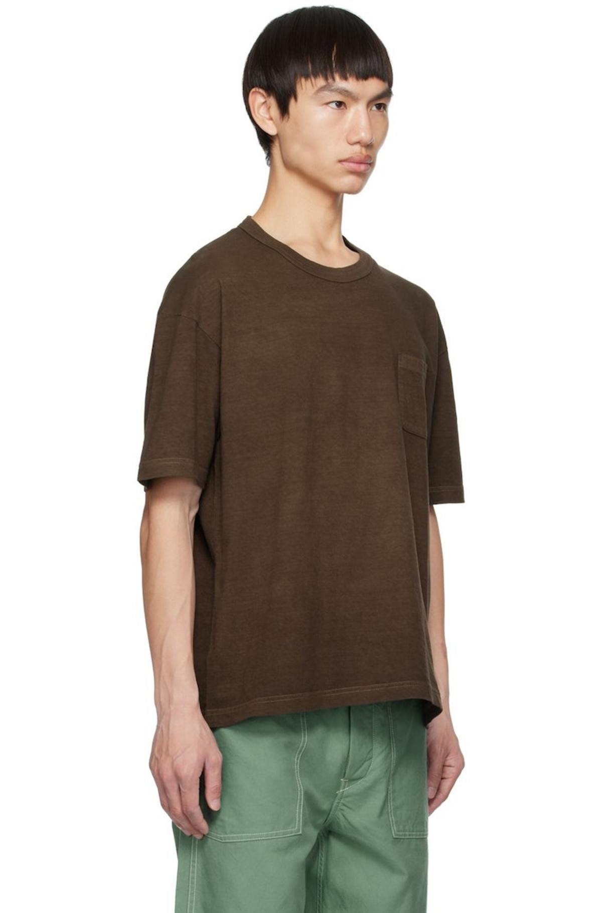 Visvim Brown Jumbo T-Shirt - Dark Mud | Garmentory