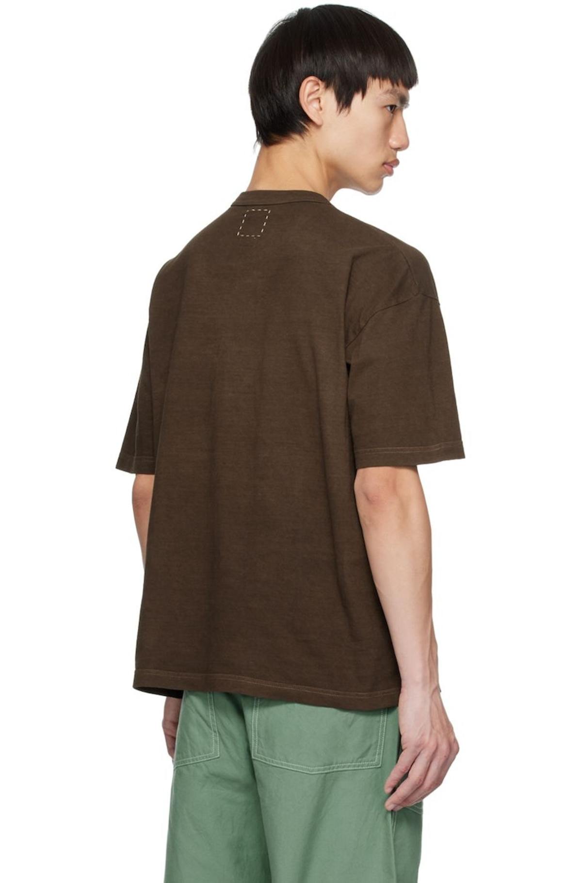 Visvim Brown Jumbo T-Shirt - Dark Mud | Garmentory