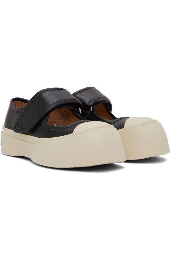 Marni Black & Off-White Pablo Mary-Jane Sneakers - Black