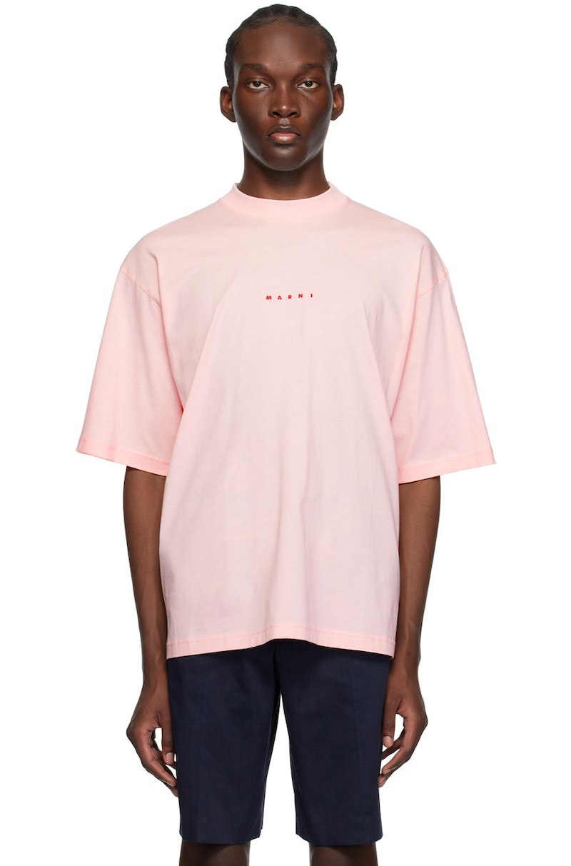 Marni-Pink-Printed-T-Shirt-