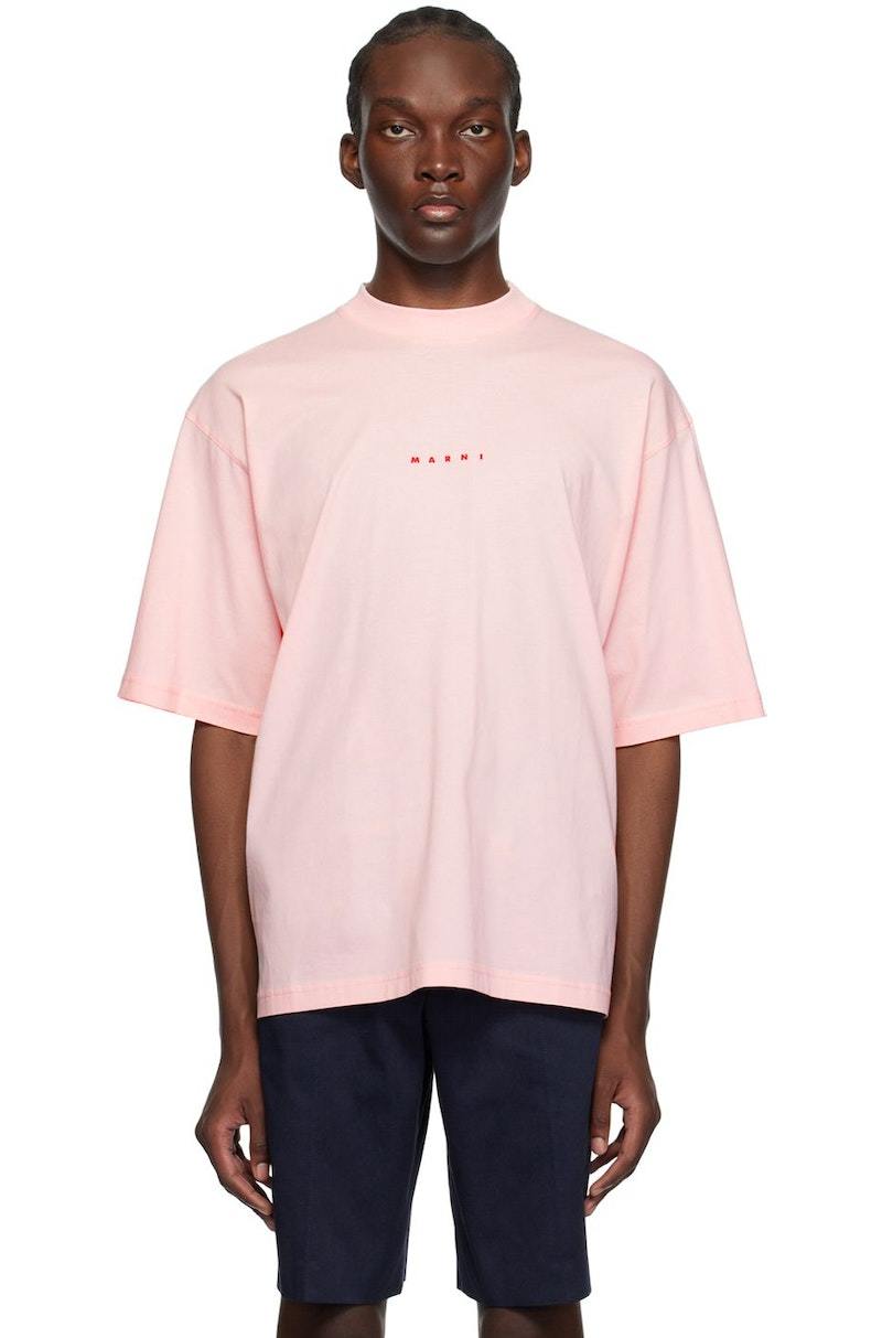 Marni Printed T-Shirt - Pink | Garmentory