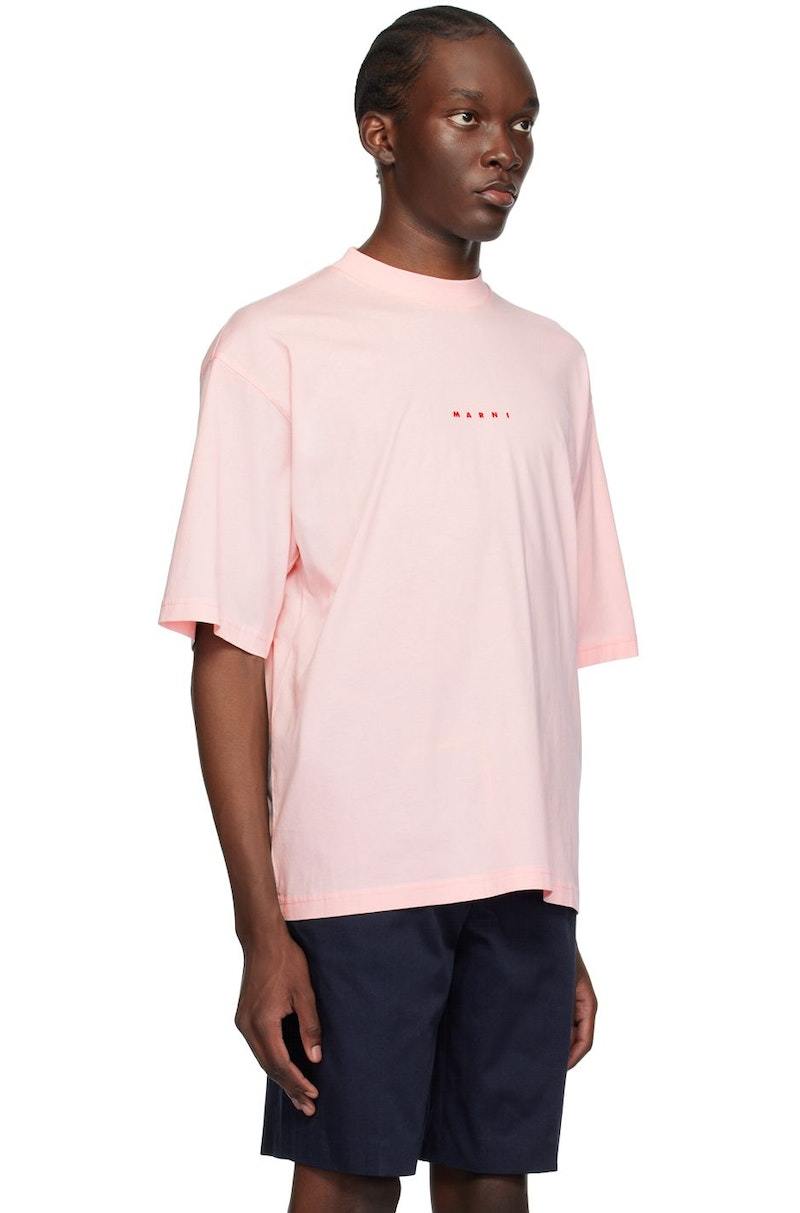 Marni Printed T-Shirt - Pink | Garmentory