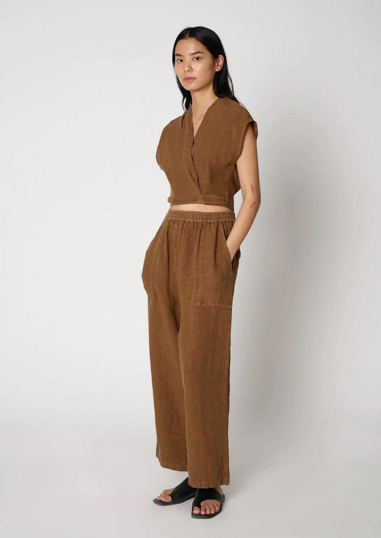 Shaina Mote Vicinia Pant - Cumin | Garmentory display picture 1