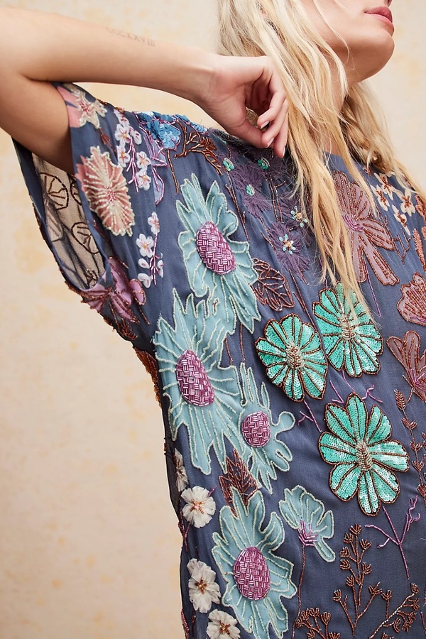 Free People ★ Jewel Mini Dress Free People Jewel Mini Dress in Blue | Lyst