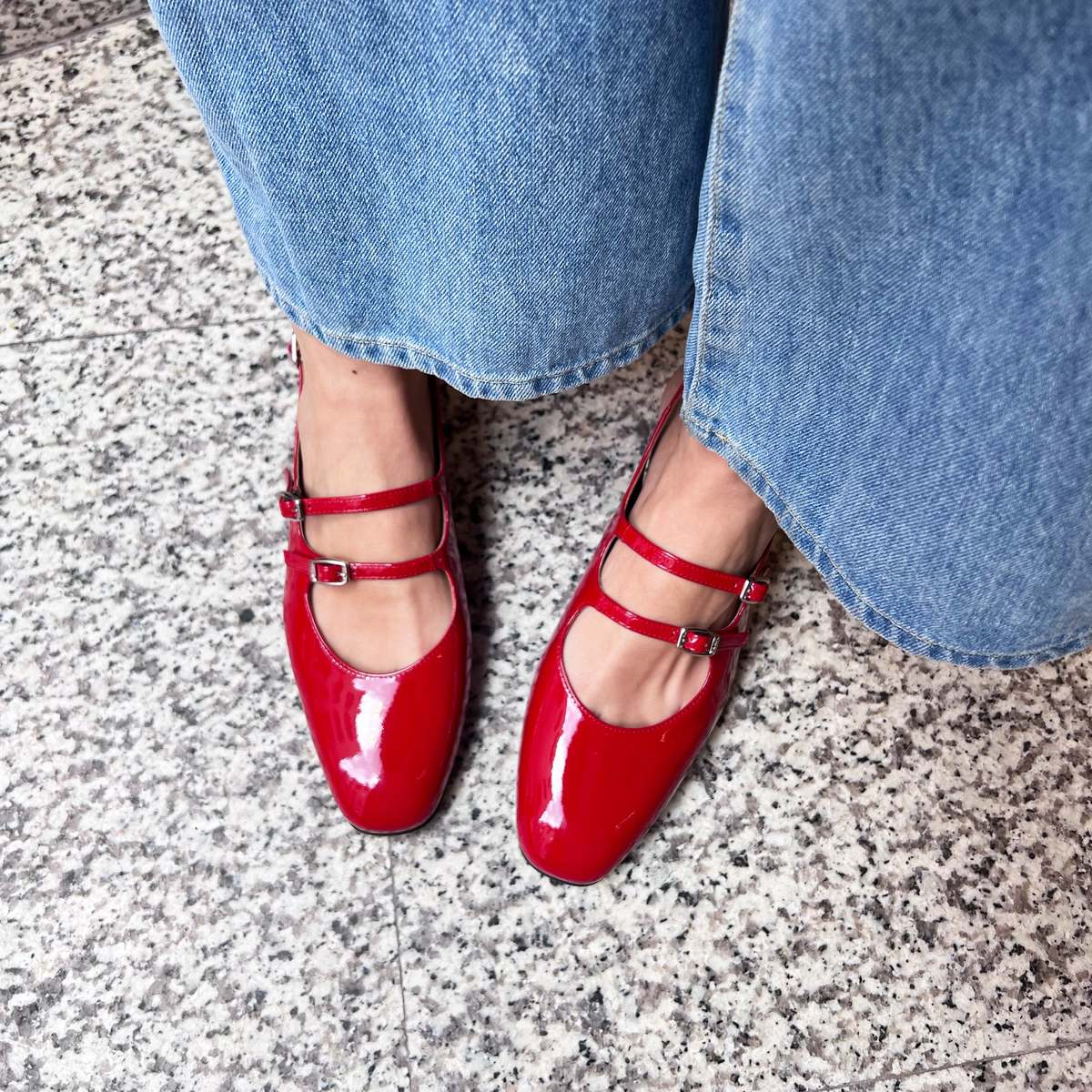 Carel Peche Slingbacks - Patent Leather Red | Garmentory