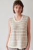 Wol Hide Textured Tank - Bone - Thumbnail 1