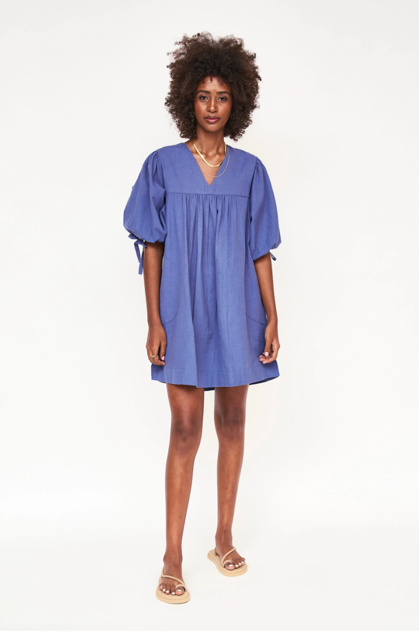 Mirth Belem Dress - Cobalt | Garmentory Mirth Belem Dress - Cobalt | Garmentory