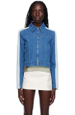 ジャケット・アウター paloma wool/ denim jacket Paloma Wool Matty Denim Jacket - Indigo Blue | Garmentory