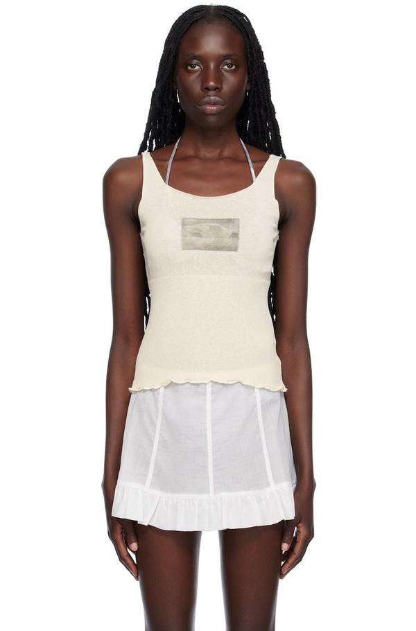 Paloma Wool Press Tank Top - Ecru | Garmentory