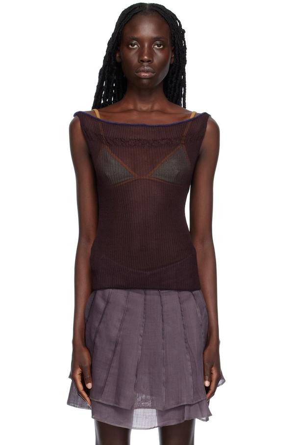 Paloma Wool Jou Tank Top - Brown | Garmentory