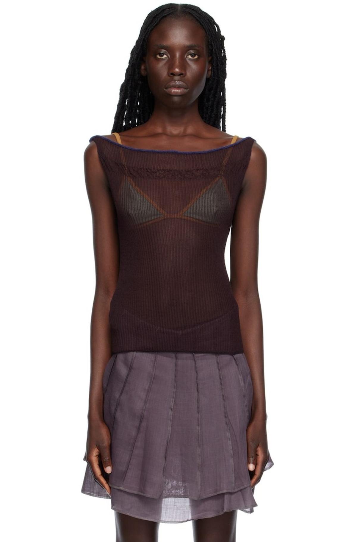 Paloma Wool Jou Tank Top - Brown | Garmentory