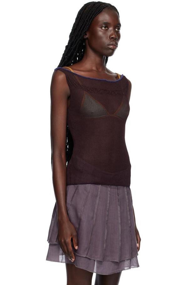 Paloma Wool Jou Tank Top - Brown | Garmentory