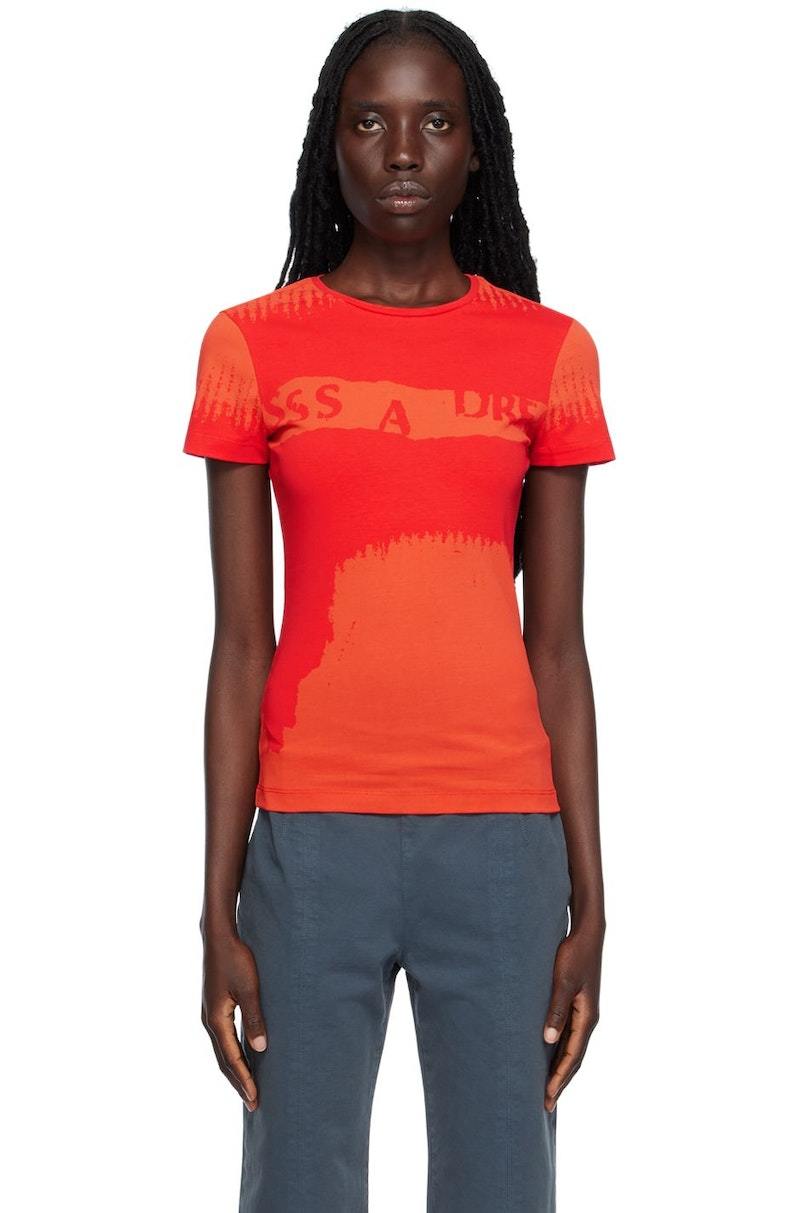 Paloma Wool Dreamy T Shirt - Red | Garmentory