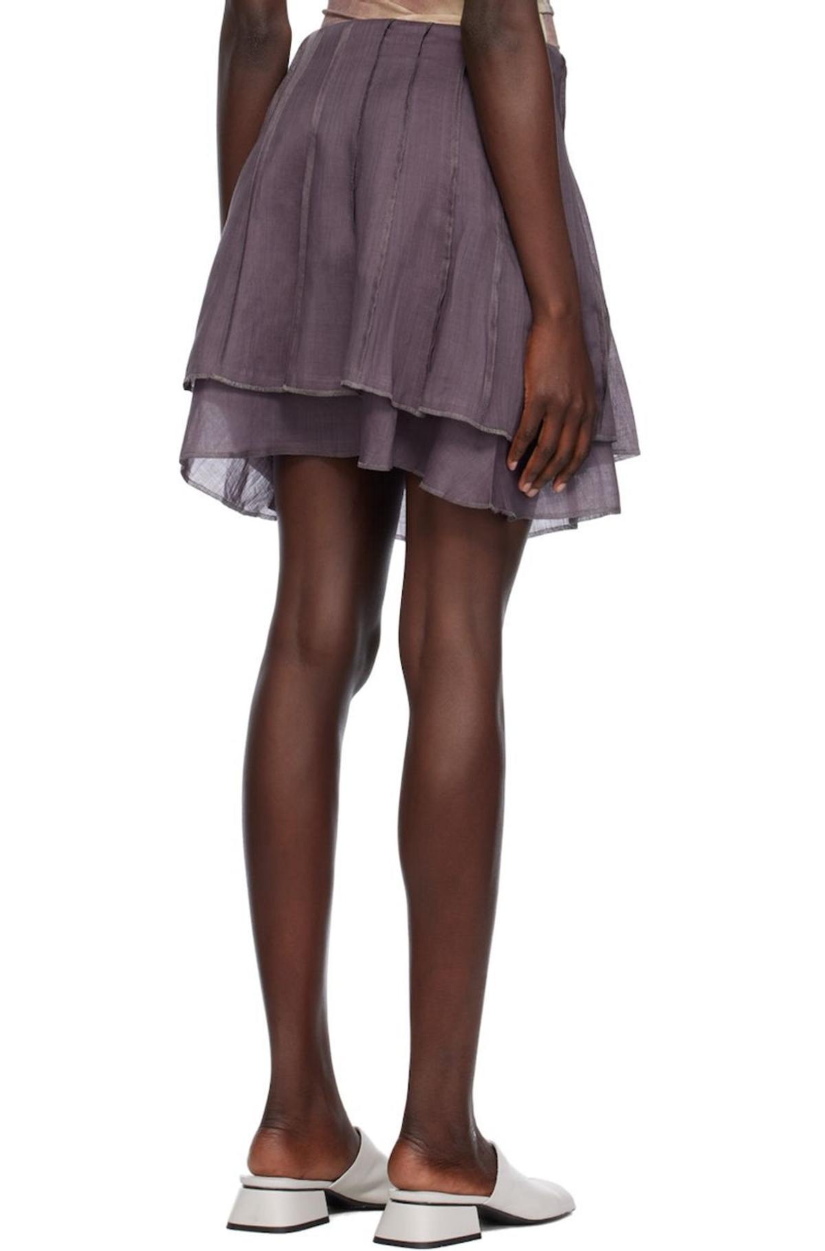 Paloma Wool Juju Miniskirt Purple Garmentory