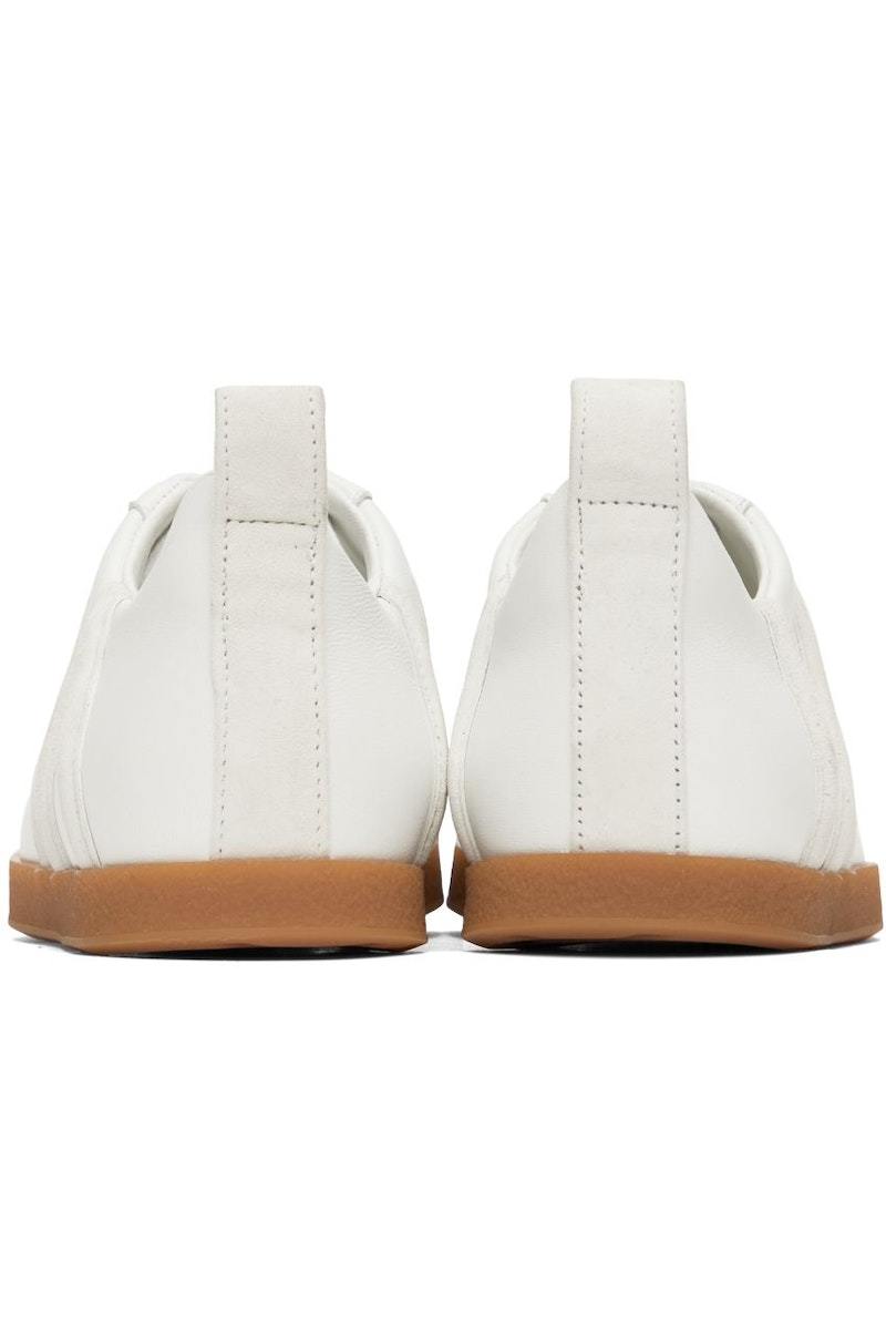 TOTEME｜SNEAKERS (The Leather Sneaker - Off White (213-9 TOTÊME - The Leather Sneaker Off White | Høyer