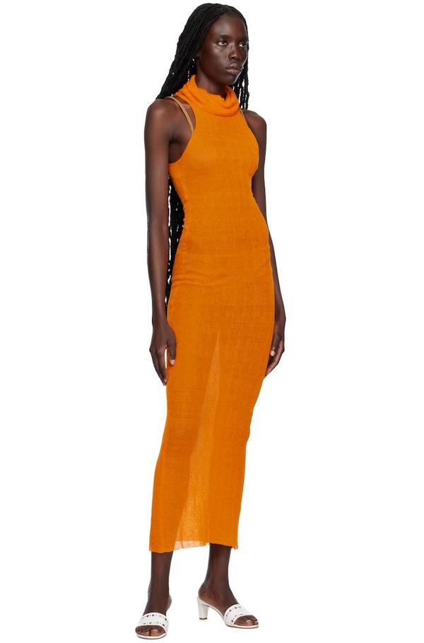 Paloma Wool Dely Midi Dress - Orange | Garmentory
