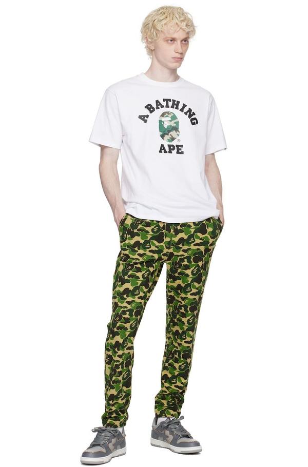 Bape ABC Camo Sweatpants - Green | Garmentory